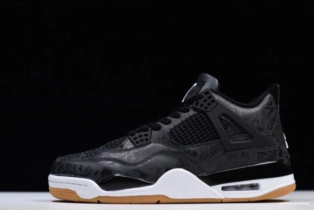 4 Laser CI1184-001 Jordan Air Black Retro 0810